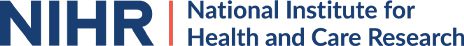 NIHR - National Institute for Health and Care Research logo