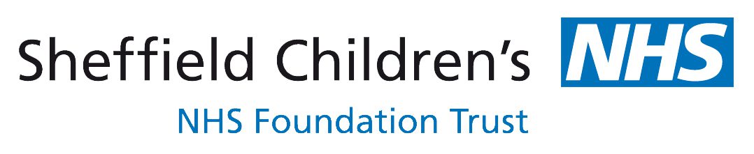 Sheffield Children's NHS foundation Trust logo - white background