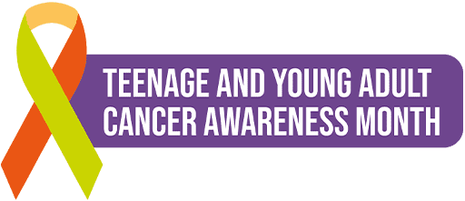 Teenage and Young Adults Cancer Awareness Month logo